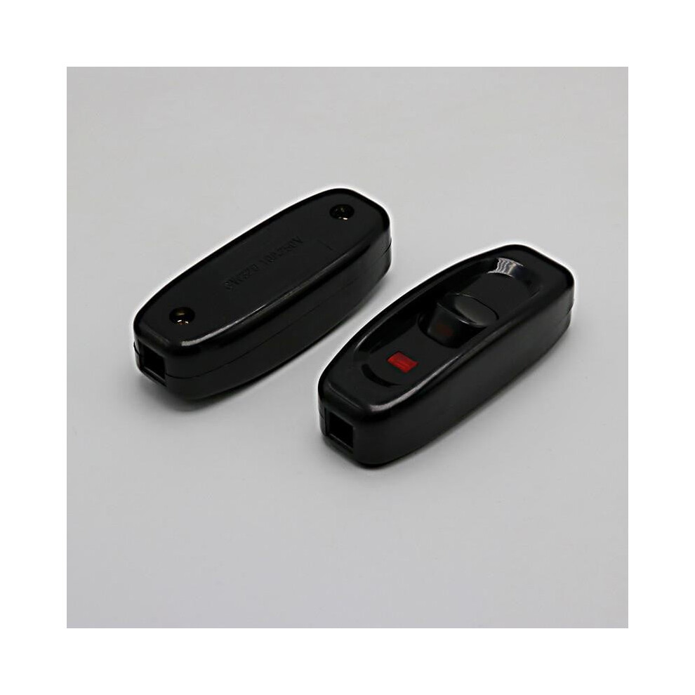 Janrevotw Bedside Switch 10A With Indicator Lamp, Compatible With Led Table Lamps - Push Button On/Off Control 9395123996561