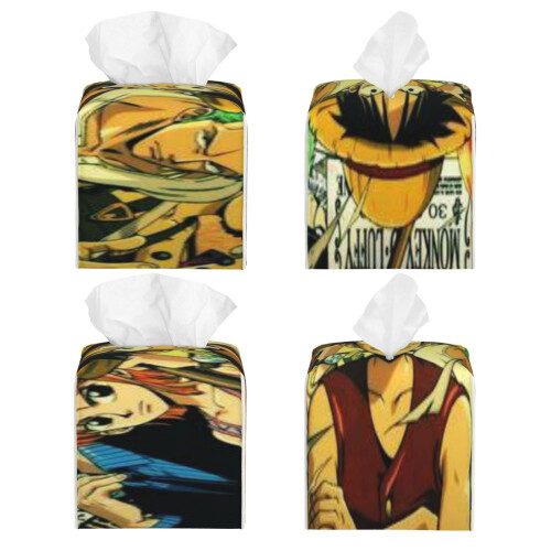 Capa de couro para caixa de lenços de papel, modelo retangular, compatível com caixas de lenços Kleenex, decorativa para casa, banheiro, 1
