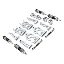 STARTIST1/16RC Parti in metallo migliorate per auto RC Ammortizzatori anteriori e posteriori Bracci oscillanti inferiori anteriori Coppa posteriore