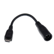Cábla oiriúntóra luchtaire fireann Micrea USB 5.5x2.1mm le haghaidh táibléid