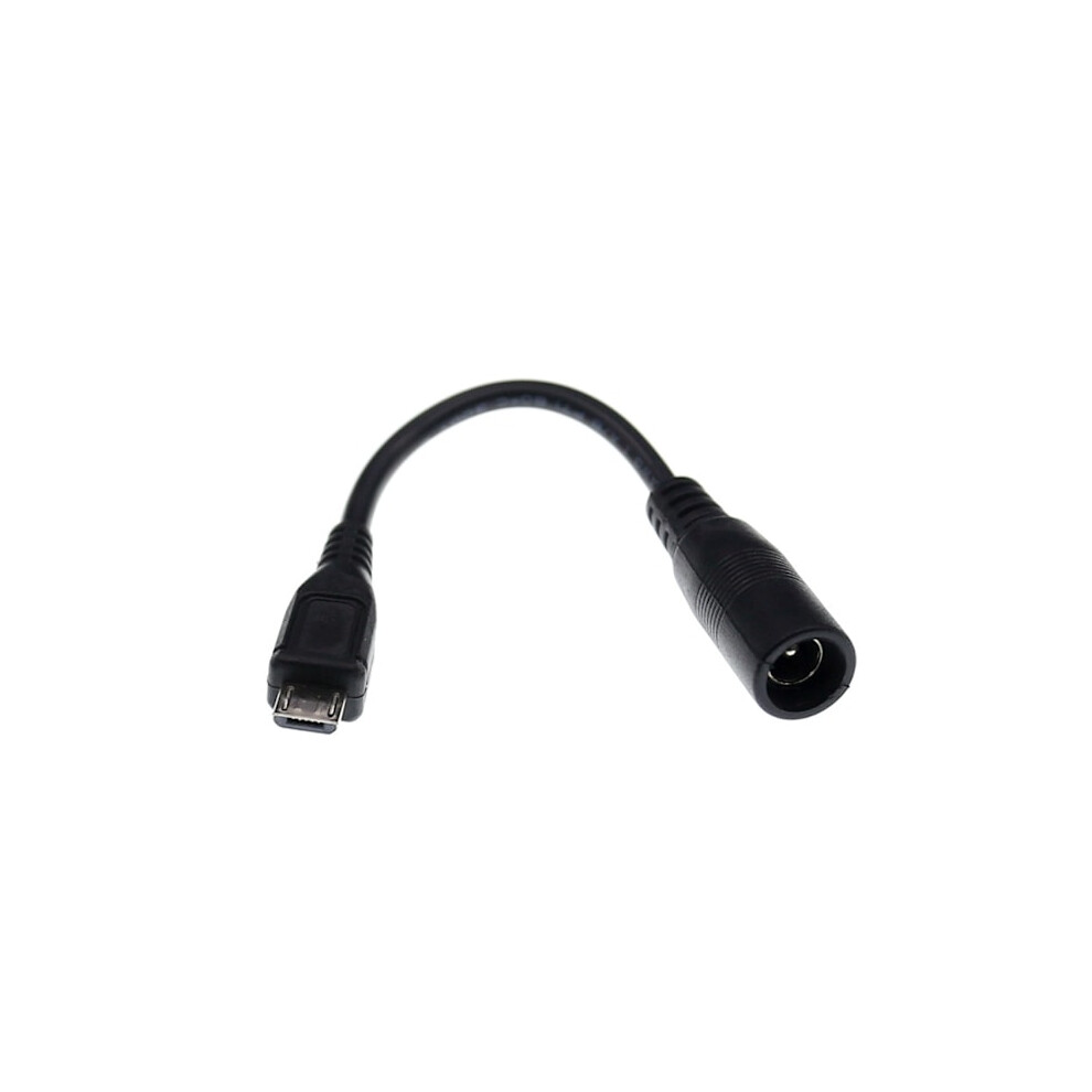 5.5X2.1 Mm Dc Power To Micro Usb Male Charger Adapter Cable Cord For Tablet 9395123214986