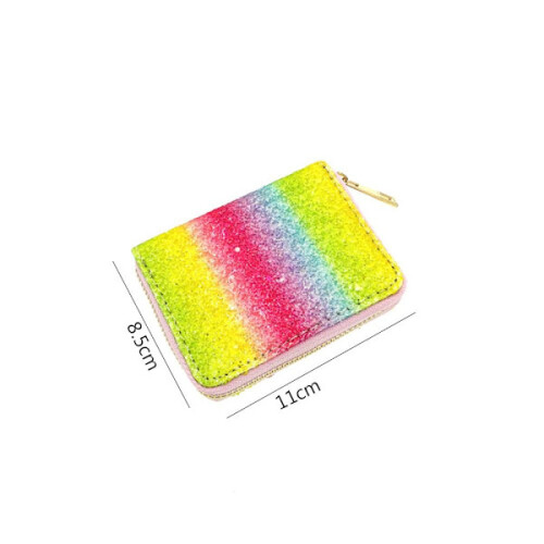 Glitterende pailletten geldtas met ritssluiting4 4 4 1