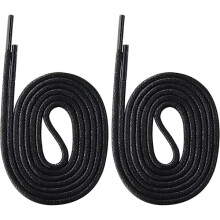 2 paar ronde gewaxte schoenveters, 2,5 mm dunne schoenveters, duurzame veters voor schoolschoenen en alle formele schoenen en laarzen (110 cm)