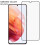 Προστατευτικό οθόνης συμβατό με Samsung S21/S21+/S9/S9+/S8/S8+/S7Edge θήκη Galaxy - Διαφανής με μαύρο 6
