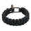 Βραχιόλι Paracord Naimakka Classic Medium 21cm μαύρο [kk] 2