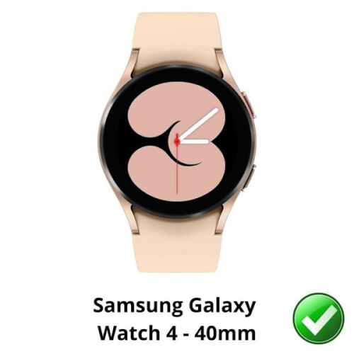 Προστατευτικό οθόνης για συμβατό με Samsung Galaxy Watchung Galaxy Watch4 - 40mm [Pack6] Εξαιρετικά 1