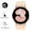 Προστατευτικό οθόνης για συμβατό με Samsung Galaxy Watchung Galaxy Watch4 - 40mm [Pack6] Εξαιρετικά 3