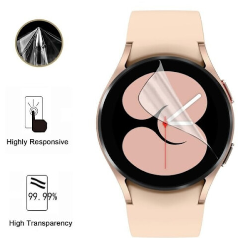 Προστατευτικό οθόνης για συμβατό με Samsung Galaxy Watchung Galaxy Watch4 - 40mm [Pack6] Εξαιρετικά 2