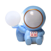 Ručná strúhadlo na ceruzky Viflosae Mini, nabíjanie cez USB, dizajn astronauta, farebné nočné svetlo, kompatibilné so štandardnými a
