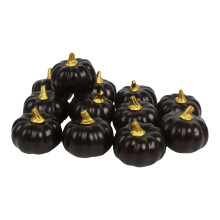 12 phíosa pumpkins saorga beaga pumpkins cúr bréige pumpkins fómhair bréige le haghaidh maisiúcháin tí an fhómhair, maisiúcháin bhaile,