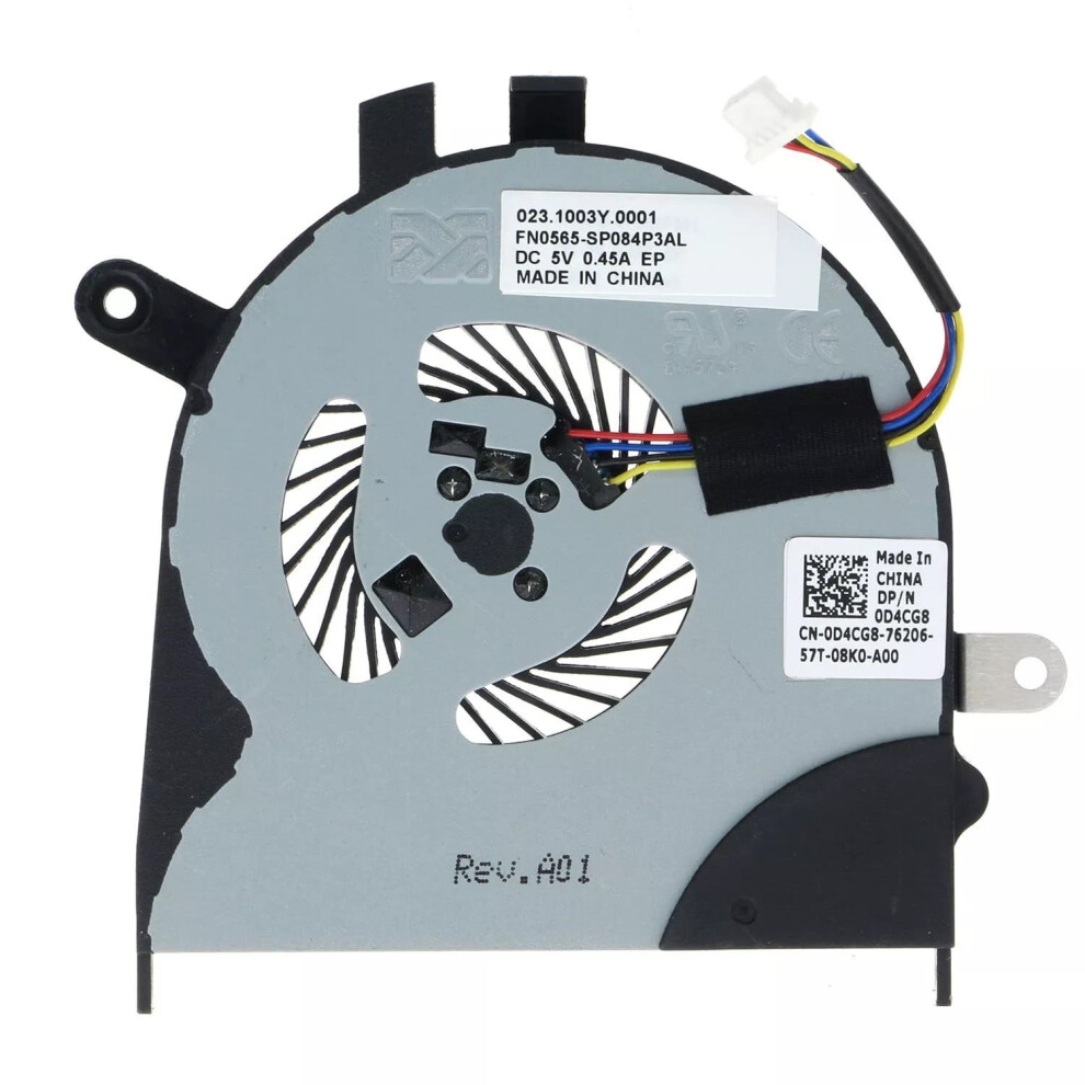 Laptop Cpu Cooling Fan For Compatible With Dell Inspiron 13 7353 7359 7453 P57g I7353 I7359 9395123337203