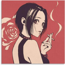 AEFER Anime Nana Osaki Nana Poster Quadro decorativo su tela Poster da parete e stampa artistica Poster per l'arredamento moderno della camera da