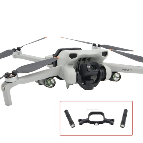 Φως φλας drone, φως αναζήτησης drone, φωτισμός κατά της σύγκρουσης, φως νυχτερινής