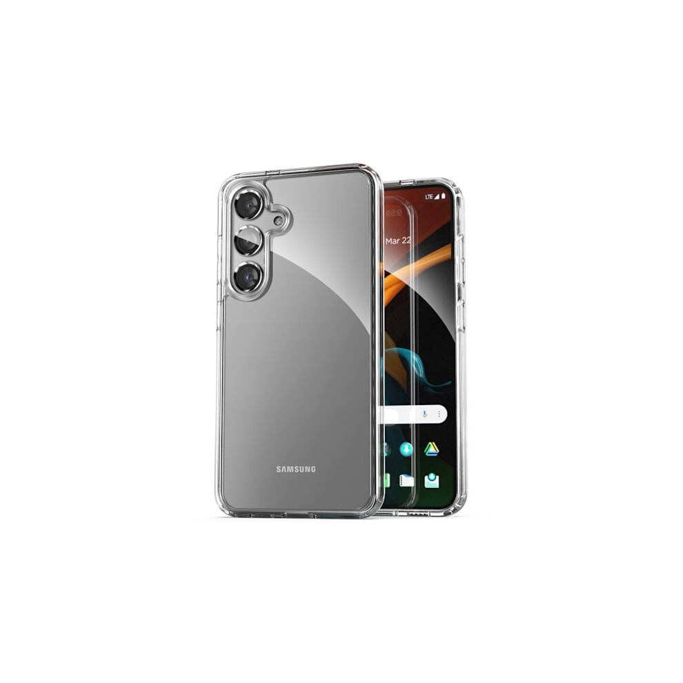 Compatible With Samsung Galaxy S24 Plus Shockproof Case Rvelon - Transparent Transparent 9395123338545