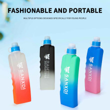 Water Bottle ZKCCNUK 300ml Running Sports Water Bottle Plastic Curved Water Cups with Lids Multicolor for Outdoor Sports Fitness Office Clearance