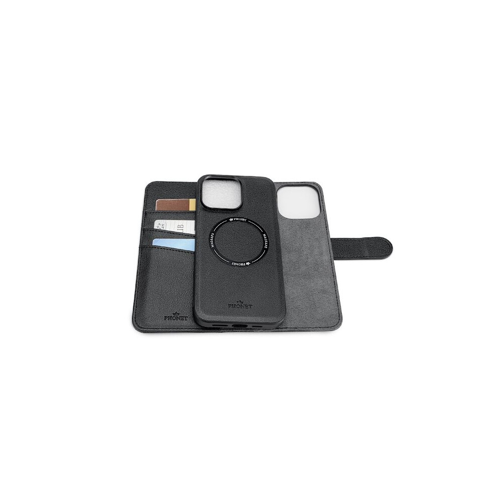 Phonet Magnet Case With Magsafe Cover For Compatible With Iphone 15 Pro Compatible With Iphone 15 Pro Black 9395123338279
