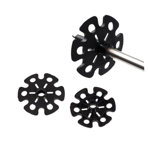 Trekking Pole Accessories Set with Hiking Pole Tips, Snow and Mud Baskets, Durable Climbing Ends 2