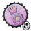 Μαγνητικό ανοιχτήρι μπουκαλιών Kirby με μαγνήτες ψυγείου - Αυτοκόλλητο - Μοναδική 1
