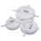 Dumplingform DIY Dumpling Maker Ravioli Dejpresse Dej Dumplingforme Empanada Form Bageværktøj Dumpling Jiaozi Making Machine3 stk 7
