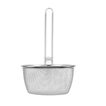 JMXIANG Household Hot Pot Strainer Stainless Steel Food Strainer Basket with Handle