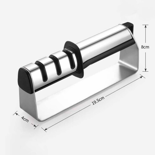 1Pc Stainless Steel Knives Sharpener Kitchen Cutter Sharpener Sharpening Tool 1