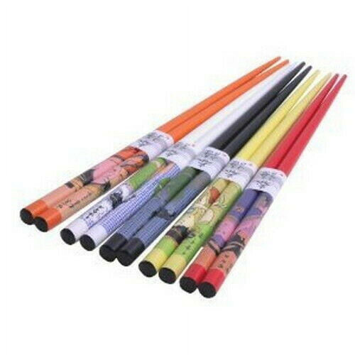 5 ζευγάρια επαναχρησιμοποιήσιμα ξύλινα chopsticks για κινέζικο και ιαπωνικό σούσι σε