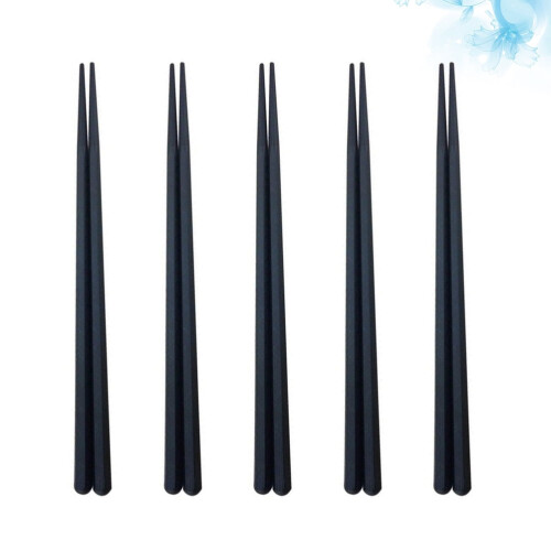 5 Pairs Hexagon Chopsticks for Home Restaurant 2