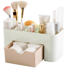 Boîte de rangement de bureau multifonctionnelle en plastique Winysindesk pour cosmétiques, avec tiroirs et petits compartiments. Articles ménagers