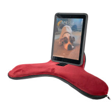 Multihoek zachte tablethouder compatibel met iPad-standaard - Universele telefoon- en tablethouder voor bed, vloer, bureau, schoot, bank, fauteuil -