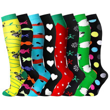Cailmei Leisure Sports Compressiebroek voor heren en dames, lange pijpen, geschikt voor hardlopen en fitness (8 stuks, maat BS/M)