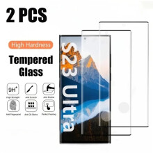 PCS Skyddsglas för kompatibel med Samsung S25/S24/S23+/S23Ultra/S22/S22+/S22Ultra/S21/S20Plus/Ultra - Härdat skärmskydd