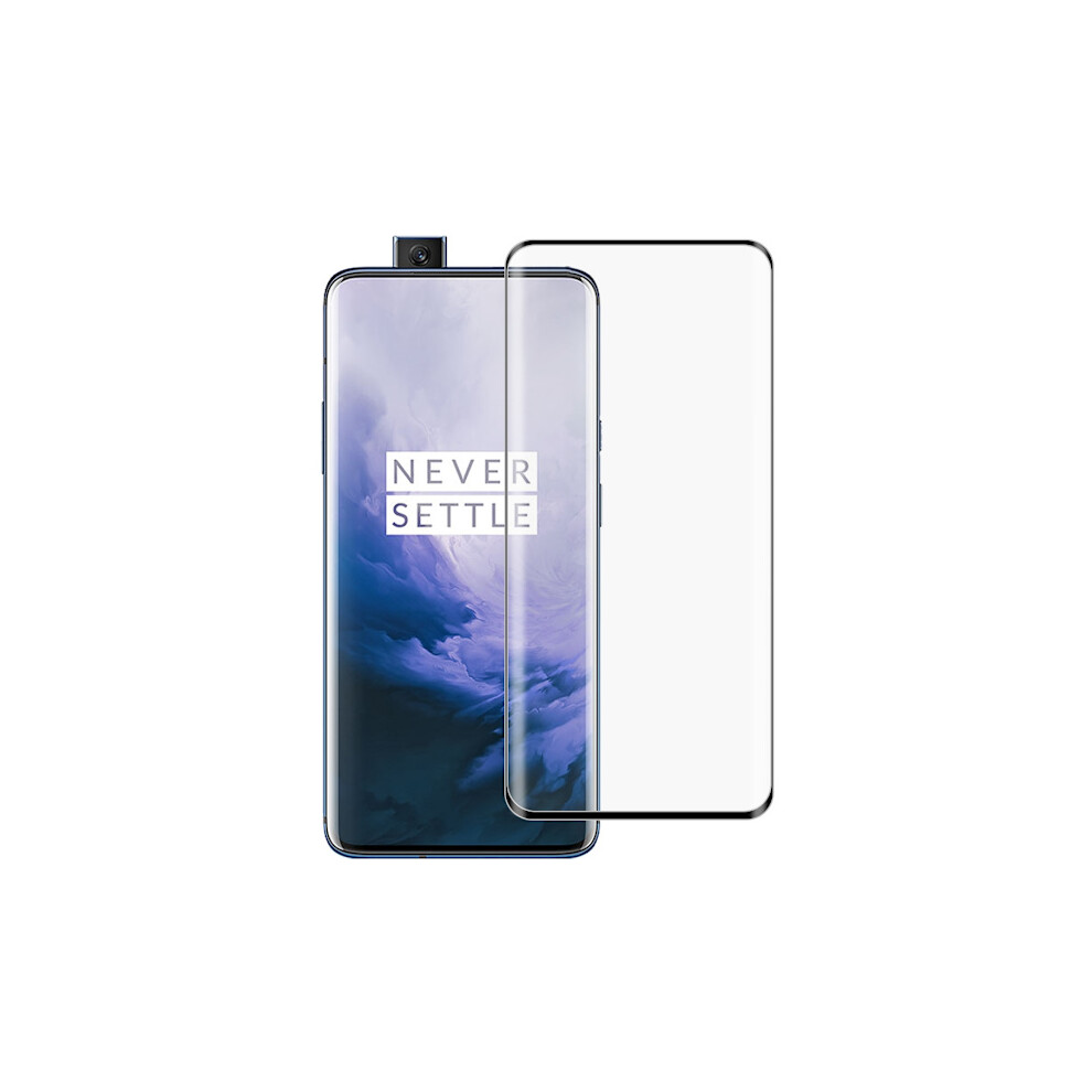 3-Pack Compatible With Oneplus 7 Pro Tempered Glass Screen Protector Curved 9395123542645