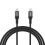 Dudao L3CL Braided USB-C to Lightning Cable 30W 2m - Black 1