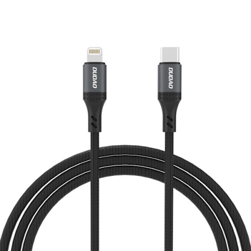 Dudao L3CL Braided USB-C to Lightning Cable 30W 2m - Black