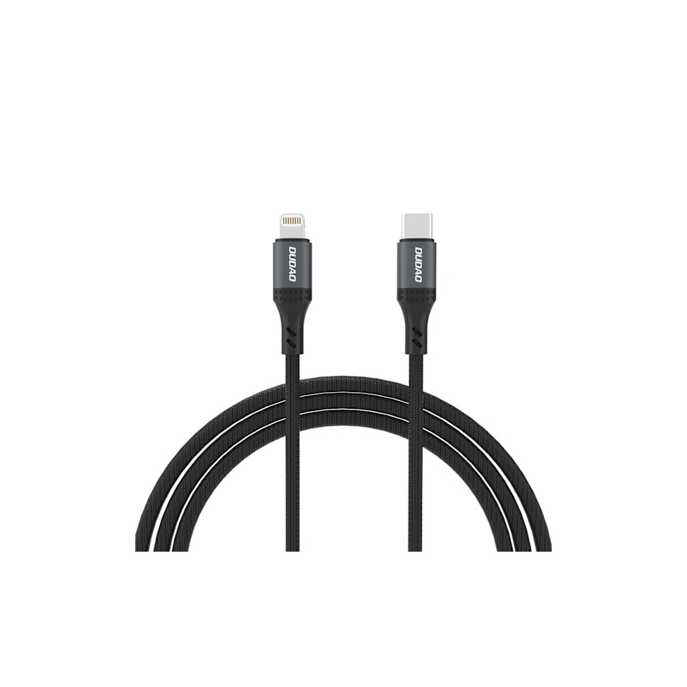Dudao L3cl Braided Usb-C To Lightning Cable 30W 2M - Black 9395123542942