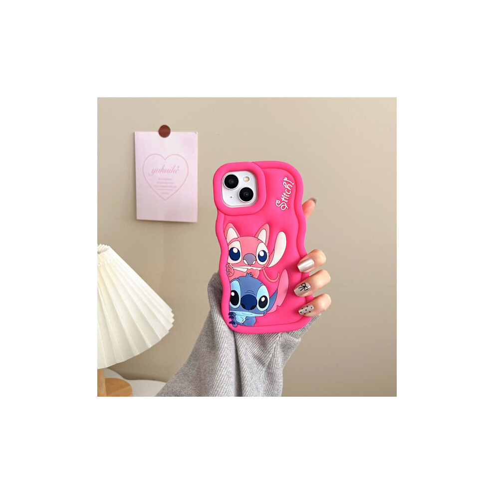 Stitch Silicone Case - For Compatible With Iphone Rose Compatible With Iphone 11 Pro Red 9395123542980