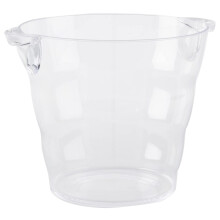 Grand seau à vin, transparent