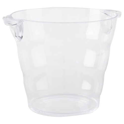 Grand seau à vin, transparent