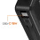 Bateria externa de 8000mAh com chaveiro, USB-C e Lightning, LinQ, preta. 5