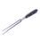2X Outdoor Bbq Fork Stainless Steel Barbecue Meat Fork Barbecue Tools Roasting Fish Fork Black 6