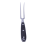 2X Outdoor Bbq Fork Stainless Steel Barbecue Meat Fork Barbecue Tools Roasting Fish Fork Black 3
