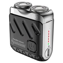 Electric Shaver for Men Dual Head USB Rechargeable Waterproof IPX7 TypeC Fast Charging