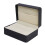 Eease 6-Compartment Cufflink Necktie Tie Clip Bar Storage Display Case Box (Black) 2