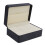 Eease 6-Compartment Cufflink Necktie Tie Clip Bar Storage Display Case Box (Black) 4