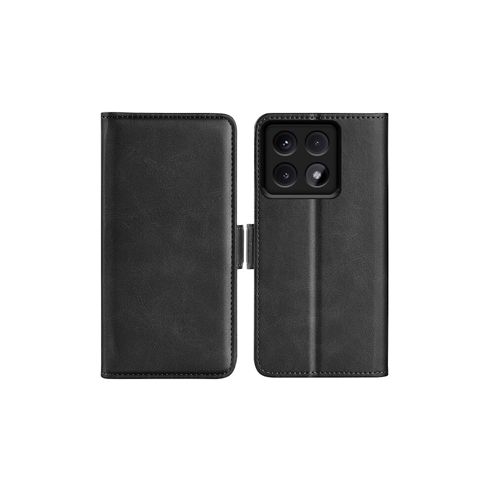 Compatible With Xiaomi 14T Pro Wallet Case Leather Black 9395123642666