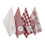 Barn Red Farm To Table Διακοσμημένη Πετσέτα Πιάτων (Σετ 4 τεμαχίων) 1