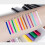 Ματ πολύχρωμο υγρό eyeliner, 12 χρώματα μακράς διαρκείας αδιάβροχο eyeliner επαγγελματικό 5