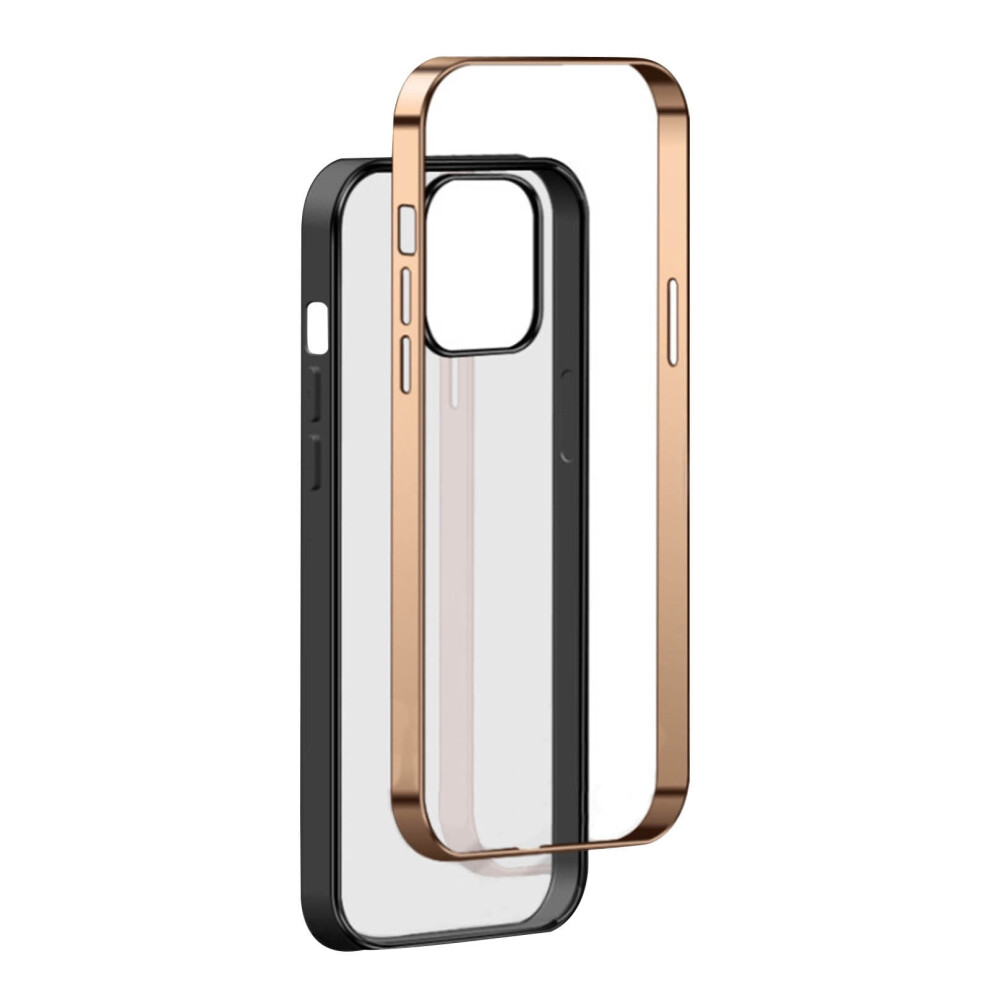 Cyber_monday Deals 2024 Viflosae Cell Phone Accessories For 13 Plating Shockproof Slim Tpu Clear Case Cover Phone Accessories 9395123748924