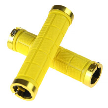 par de puños de goma antideslizantes para manillar de bicicleta de montaña, con absorción de impactos. Accesorios para MTB.