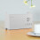 Ασύρματο Wifi Router Ράφι Αποθήκευσης Επιτοίχιο ABS Organizer Γκρι 1